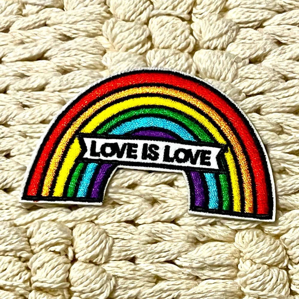 Love Is Love Rainbow Patch 🌈